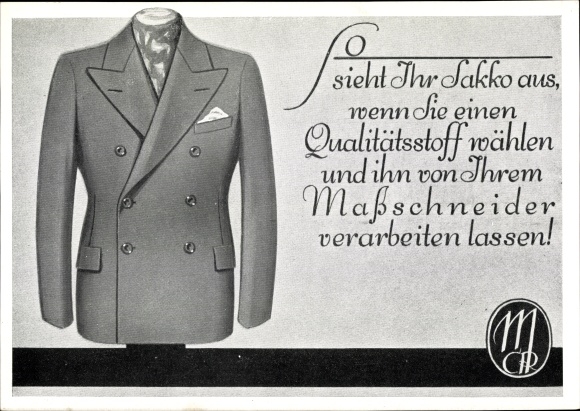 Artist Postcard jacket made of quality fabric, men&#39;s suit, coat fabrics, tailor