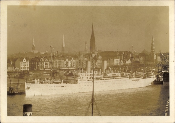 PC Hamburg, port, steamer