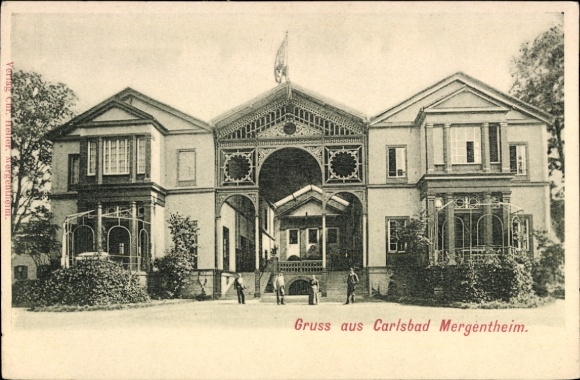 Postcard Bad Mergentheim in Tauberfranken, Carlsbad