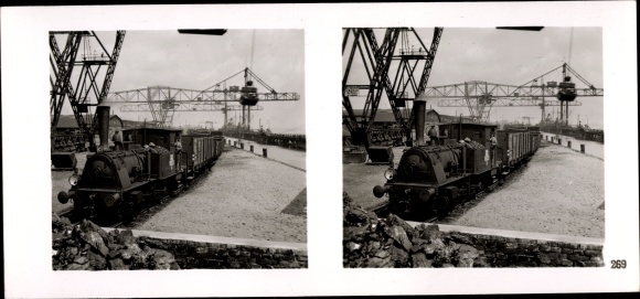 Stereo spatial image photo &quot;The NS model companies 1937-38&quot;, No. 269, Midgard Dt. Seeverkehrs AG, Nordenham