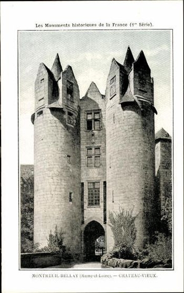 96 old PCs with description and cover, monuments in France