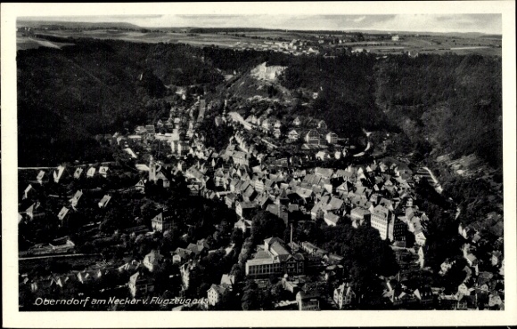 Ansichtkaart Oberndorf am Neckar, luchtfoto