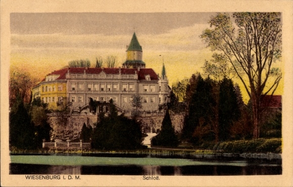 Ak Wiesenburg in der Mark, Kasteel