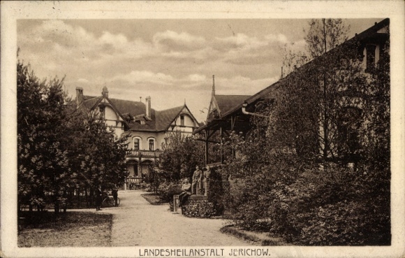 Postcard Jerichow an der Elbe, State Hospital