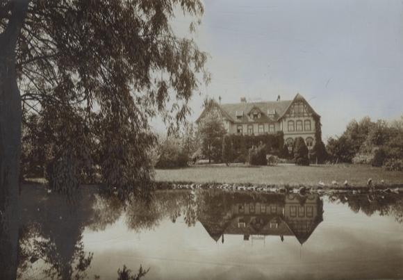 Original photo Rheine in Münsterland, NRW, Kurhaus Gottesgabe, around 1900