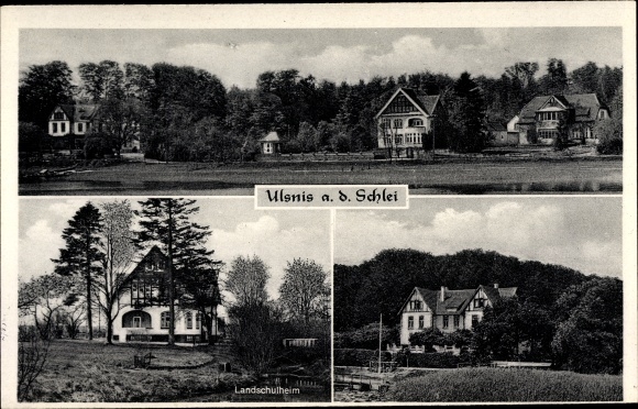 Ak Ulsnis an der Schlei, Landschulheim