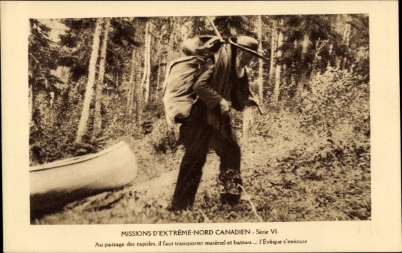 KP Missions d'Extreme Nord Canadien, Au pass des Rapides, misjonarz