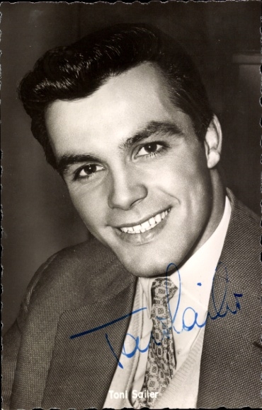 Ak Schauspieler Toni Sailer, Portrait