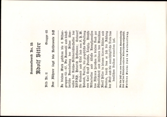 Collective picture Adolf Hitler in the car, road map, compilation no. 15 picture 11