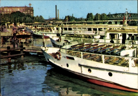 Ak Berlin Treptow, Weiße Flotte