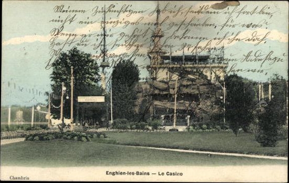 Set von 82 AK von Enghien-les-Bains, verschiedene Ansichten