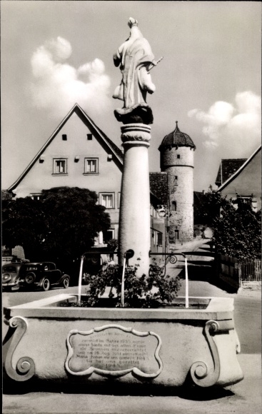 Ak Laudenbach an der Bergstraße, Denkmal