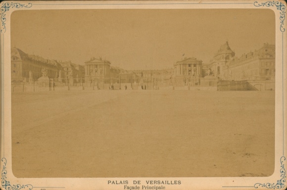 Cabinet photo Versailles Yvelines, Palace of Versailles, main facade