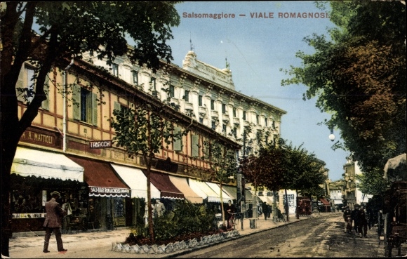 Ak Salsomaggiore Emilia-Romagna, Viale Romagnosi