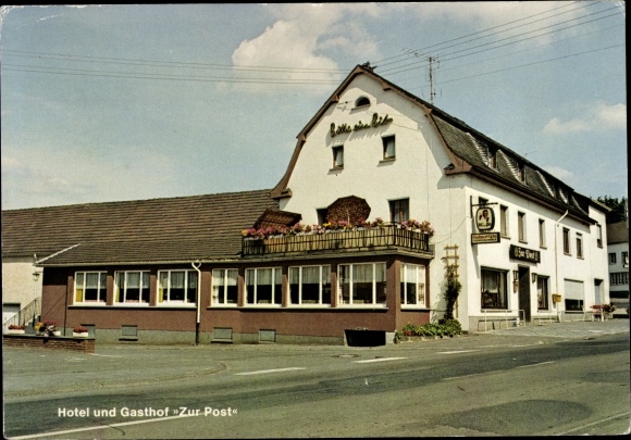 Ak Walsdorf in der Eifel, Hotel und Gasthof Zur Post