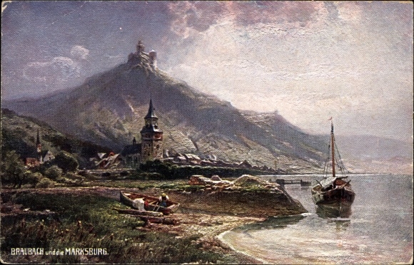 Artist PC Astudin, Braubach am Rhein, Marksburg