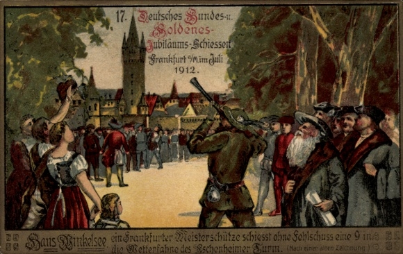PC Frankfurt am Main, 17th German Federal and Golden Jubilee Shooting 1912, Hans Winkelsee