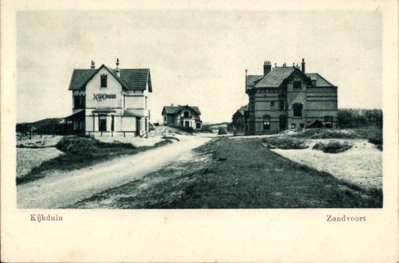 Ak Zandvoort Noord-Holland Nederland, Kijkduin