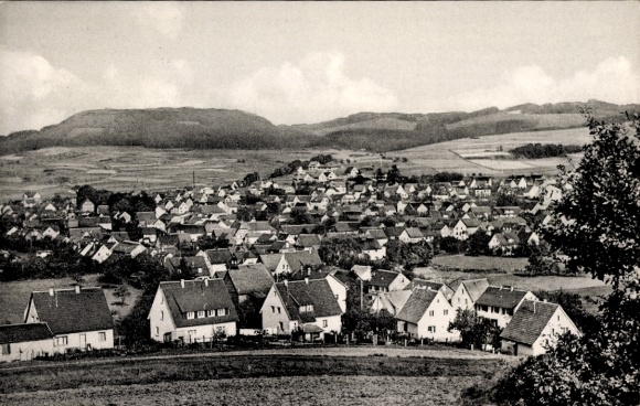 Postcard Eibelshausen Eschenburg in Hessen, general view