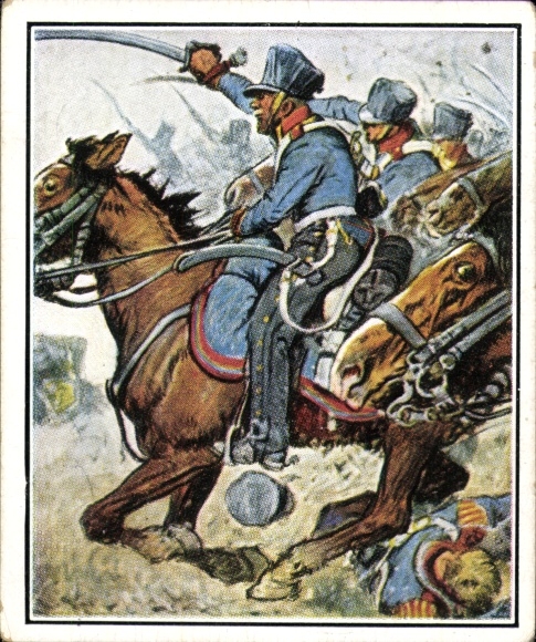 Sammelbild Das Reichsheer u. seine Tradition 253 Alte Armee, Dragoner Rgt. Albrecht v. Preußen, 1813