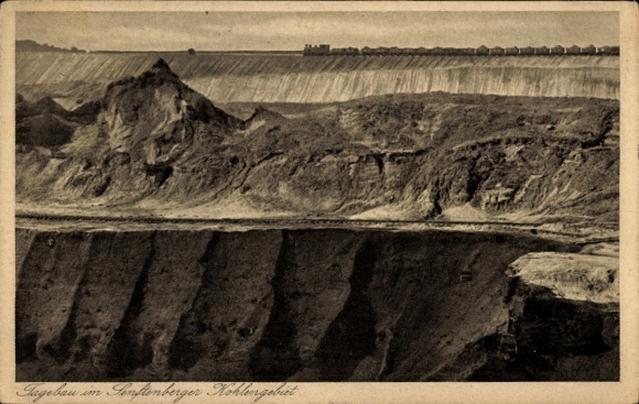 KP Senftenberg w Dolnych Łużycach, górnictwo odkrywkowe, region węglowy, fotografia krajobrazowa