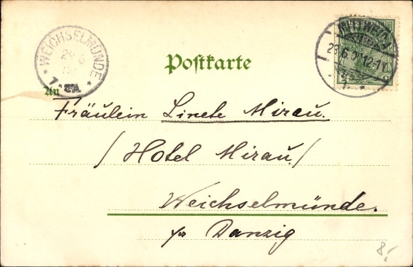 Postcard Neudörfchen Mittweida in Saxony, new bridge with Zschopautal