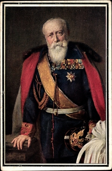 Artysta KP Prorok, Otto, Wielki Książę Friedrich von Baden, Portret, Mundur, Order