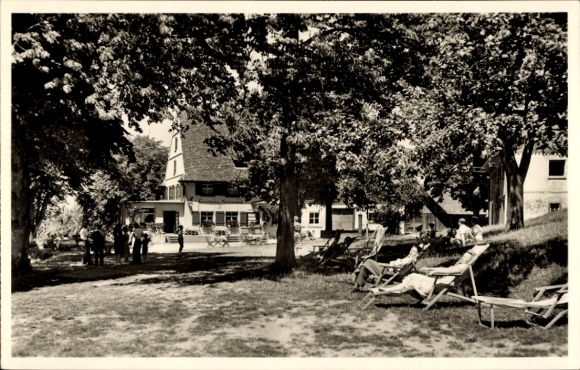 Postcard Haldenhof Überlingen am Bodensee, mountain inn and guesthouse