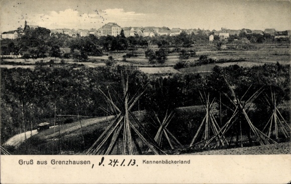 KP Höhr Grenzhausen w Westerwaldzie, widok ogólny, Kannenbäckerland