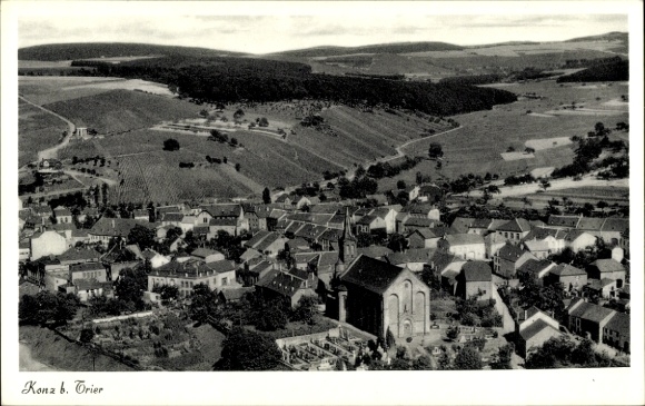 Postcard Konz an der Mosel, Konz b. Trier