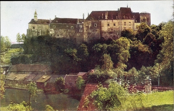Postcard Raabs an der Thaya in Lower Austria, Burg