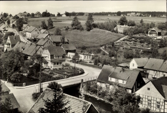 Postcard fir Oberharz am Brocken, partial view