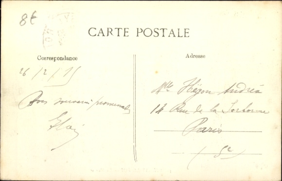 Postcard Choisy le Roi Val de Marne, La Mairie