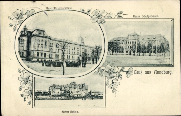 PC Annaburg Saxony Anhalt, new school building, non-commissioned officer preschool, Hinter-Schloss