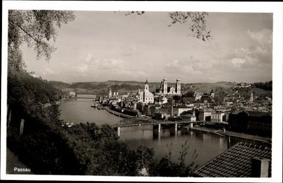 10 old PCs Passau in Bavaria, various views