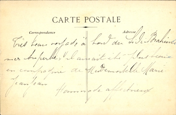 Postcard Sidi Brahim, New Paquebot de la Sté Gle des Transports Maritimes, SGTM