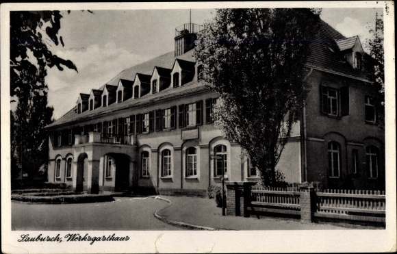 Ak Laubusch Lauta in Sachsen, Werksgasthaus