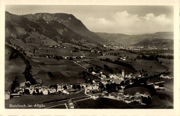 Ak Blaichach im Allgäu, Fliegeraufnahme