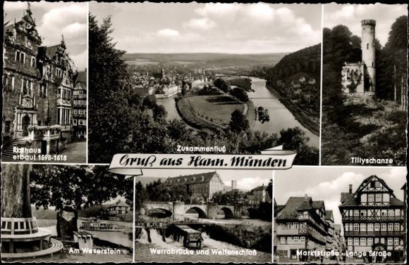 10 old PCs Hann. Münden, plastic, various views