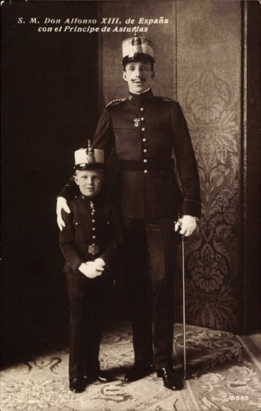 Ak Don Alfonso XIII. de Espana, Principe de Asturias