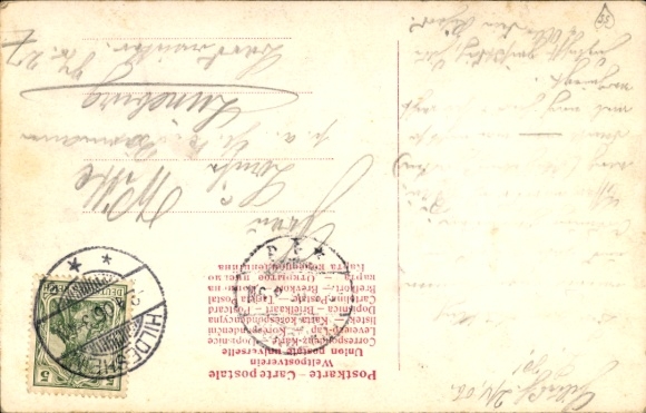Artist Postcard Keller, Ferdinand, German Imperial House under Kaiser Wilhelm II, Greyhound