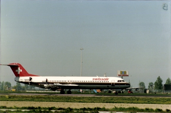 Photo Swiss passenger aircraft, Swissair