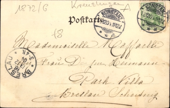 KP Kreuzlingen, kanton Thurgau, zamek Brunnegg