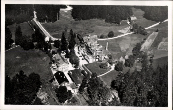 Postcard Pforzheim in the Black Forest, aerial photo