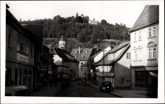 PC Wasungen in the Thuringian Forest, road section