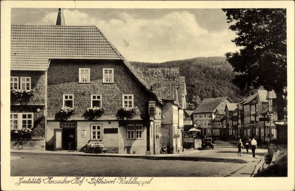 KP Waldkappel Nordhessen, restauracja Hessischer Hof, właściciel W. Jobst