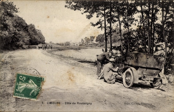 CPA Limours Essonne, Cote de Roussigny