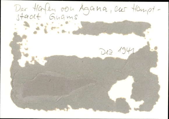 Photo Hoffmann, Heinrich, Ugana Guam, American Military Base, Ferry, Dec 1941