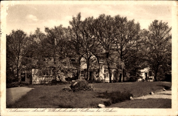 Postcard Colborn Kolborn Lüchow in Wendland, Christian adult education center