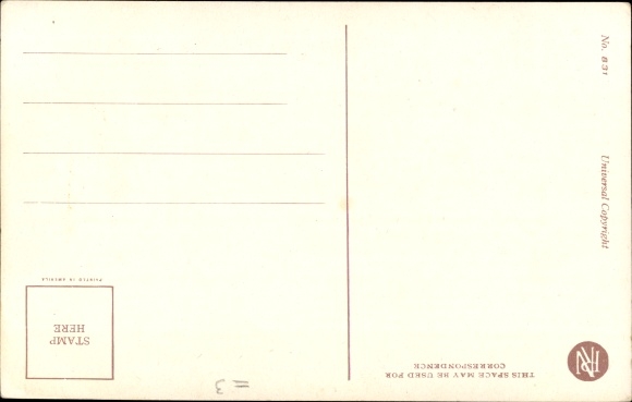 Artist Postcard Boileau, Philip, Need a Lassie Cry